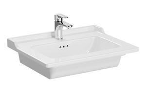 VitrA Integra Classic 610x475mm 1TH Vanity Basin Only - White